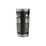 Retired Science Teacher Learning School Retirement Gift Stainless Steel Insulated Tumbler