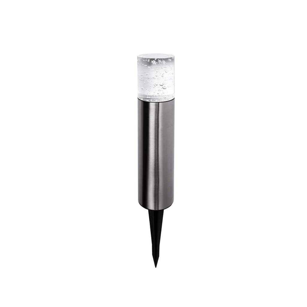VUIKLCty Solar Led Acrylic Lawn Light Outdoor Garden Landscape Stainless Steel Plastic Bubble Floor Light