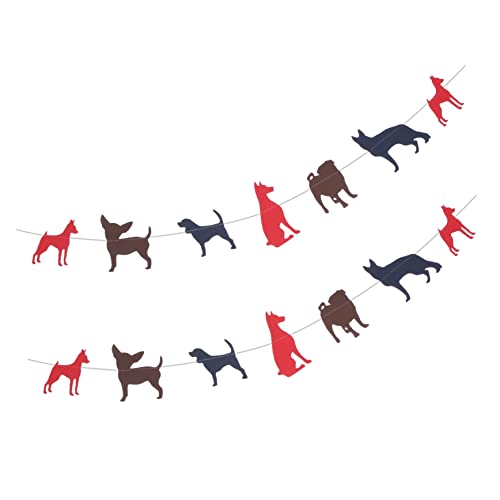 Bannières décoratives animaux compagnon pour arrière-plan - 2