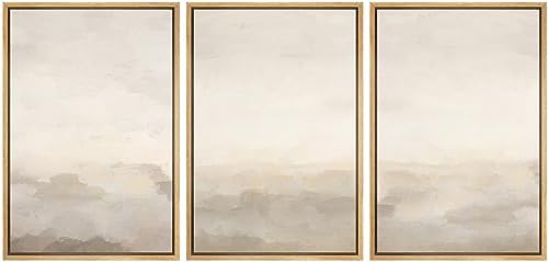 MUDECOR Framed Canvas Print Wall Art Abstract Prints Minimalist M...