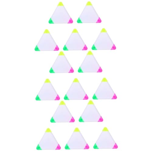 Marqueurs triangulaires fluorescents à encre lumineuse pour écriture et scrapbooking