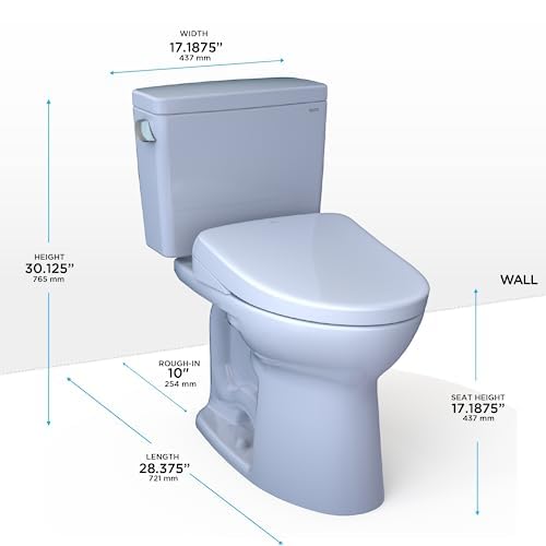 duet 2018.02~2019.02まで TOTO® Drake® WASHLET®+ Two-Piece Elongated 1.28 GPF Universal