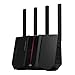 WiFi/WLAN günstig Kaufen-ASUS RT-BE92U BE9700 Tri-Band WiFi 7 Router (unterstützt 320MHz & 4096-QAM, Multi-Link-Betrieb (MLO), AI WAN-Erkennung, AiMesh-Unterstützung, abonnementfreie Netzwerksicherheit, VPN, Smart Home)