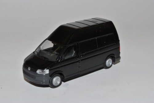 Volkwagen T5 GP Schwarz Transporter Kasten Hochdach Facelift Ab 2009 H0 1/87 Rietze Modell Auto