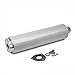 Minho Motorcycle Exhaust Muffler Silencer Pipe Fit for Chinese GY6 Scooter Mopeds Jonway 125CC 150CC