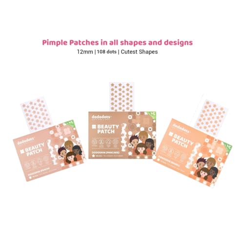 Patchs de beauté Dododots pour arborer un visage net lors de vos soirées