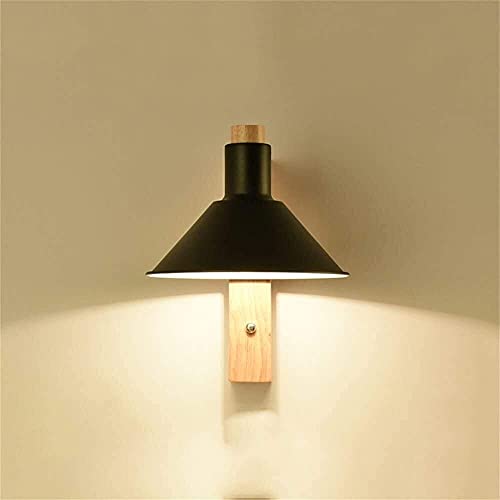 Aplique de pared LED negro para eliminar las sombras molestas en pasillos oscuros 4