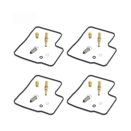 Kit réparation carburateur moto pour Honda CBR1000F 1987-1991 avec gicleurs et flotteurs x4