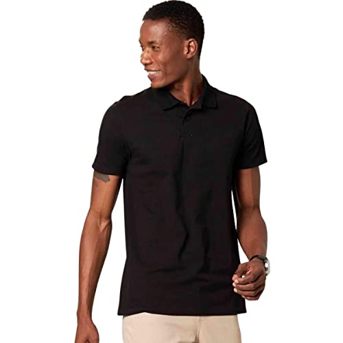 Camisa Polo tradicional, Malwee, Masculino, Preto, GG
