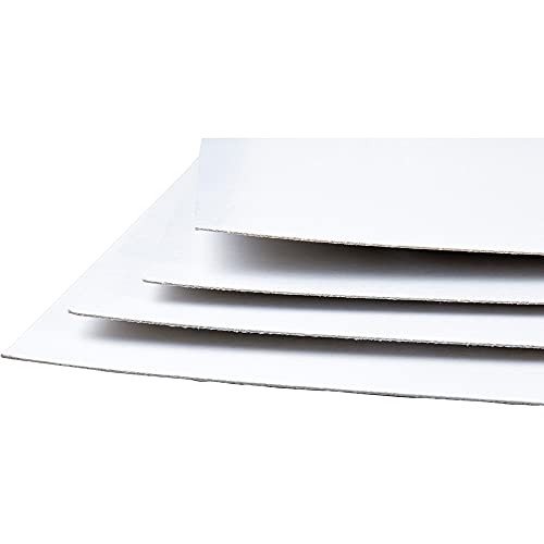 Cartoncillo Blanco una cara 64x88cm 350 g/m2 (5 hojas)