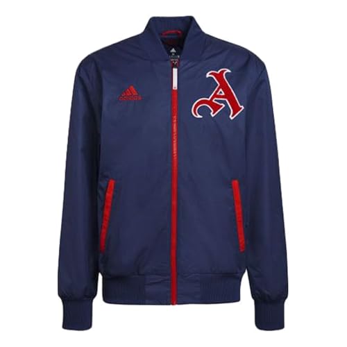adidas AFC Arsenal LNY Bomber Jacket Modweight, Navy Blue, Medium