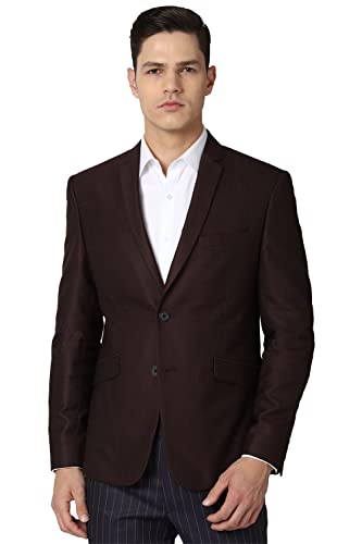 Image of Van Heusen Men's Brown Blazer Slim