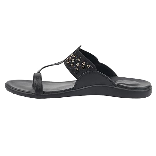 Image of Medifeet Women's Studded Toe-Ring Sandals