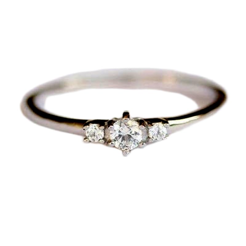 Bague imposante en argent 925 massif et oxyde de zirconium pur