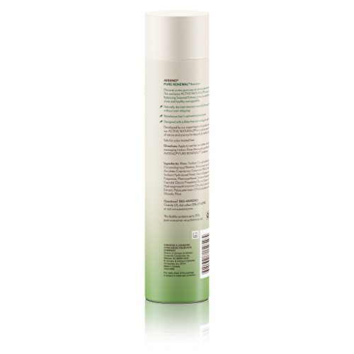 Aveeno Pure Renewal Hair Shampoo, Moisturizing Shampoo With Seaweed Extract, Sulfate-Free Formula 10.5 Fl. Oz #TOP4