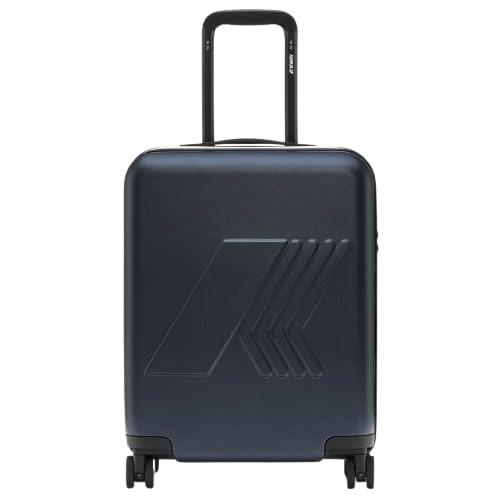 K81372W COL K89 Sac trolley unisexe en polycarbonate bleu foncé