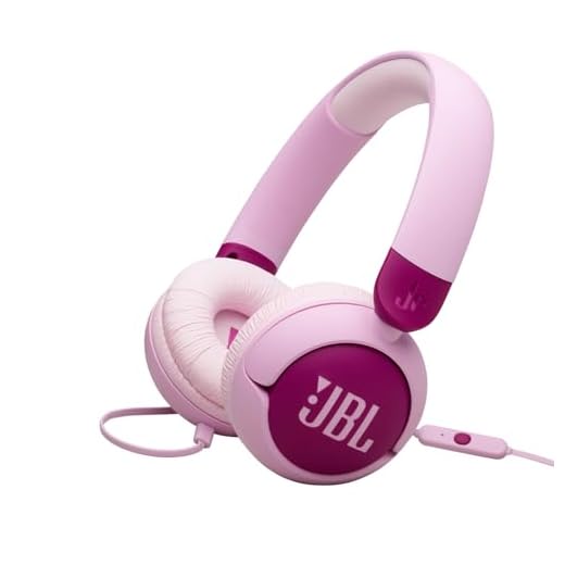 Fone de Ouvido, JBL, Junior 320, Infantil, Com Fio, Microfone Integrado - Lilás