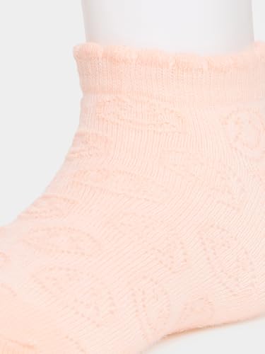 Pack of 5 - Flower Jacquard Ankle Length Socks Multi 5-6 YRS4