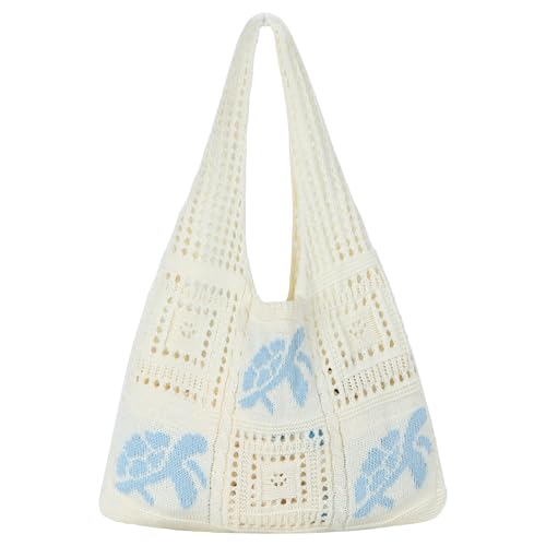 Bolso Tote de Crochet para Mujer miniatura 1
