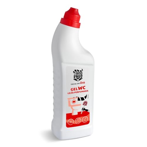 DIA SUPER PACO gel limpiador wc lejía perfumada botella 1 lt