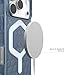 URBAN ARMOR GEAR UAG Designed for iPhone 17 Pro Case Essential Armor - Compatible with MagSafe Translucent Military Grade Protective Cover, Cloud Blue