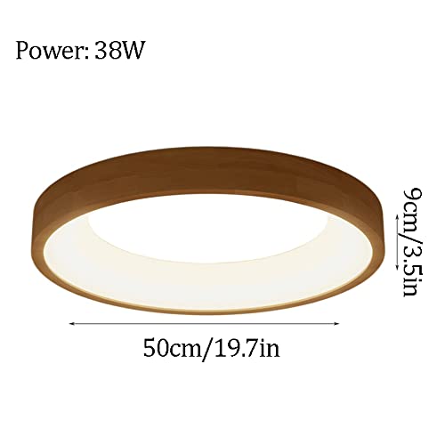 Plafonnier encastré simple et élégant de 19.7In avec lumière réglable 6000K - 8