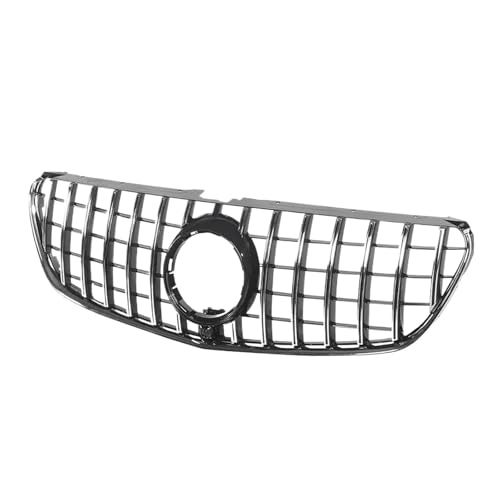 Image of For Mercedes For Benz V Class For Vito W448 W447 2015-2023 Middle Mesh Front Inlet Grille Radiator Grills(2016-2020 GT Silvery)