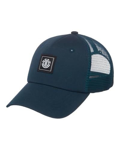 Image of Element Icon Mesh - Peak Trucker Cap - Unisex - Blue.