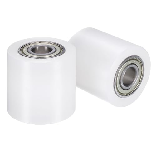 Courroie plate sans vibration grace a la roue en nylon avec roulement de guidage CNC