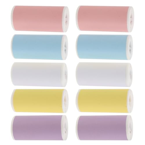 Papier thermique autocollant multicolore pour un rangement de maison idéal