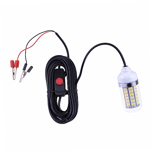OHPHCALL 24V Fishing Light Deep Drop Underwater Lamp for Fishing and Prawns Durable Fish