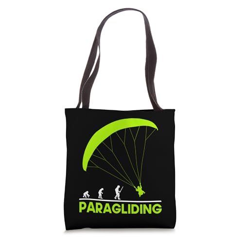 Wing Parachute Paraglider Paragliding Tote Bag