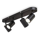 Die GU10 Fassungen sind für LEDs mit max. 5 Watt ausgelegt. Einfachstes Austauschen der Glühbirnen möglich