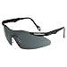 Jackson 3011674 KC 19823 Magnum Safety Glasses Black Frame Smoke Lens