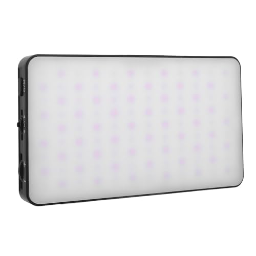 Magnetic Selfie Light, M19 Dual Sided Portable LED Fill Light 2500-9000K Dimmable & CRI95+, 3 Light Modes, Rechargeable Clip Video Light for Vlog Makeup Live Streaming