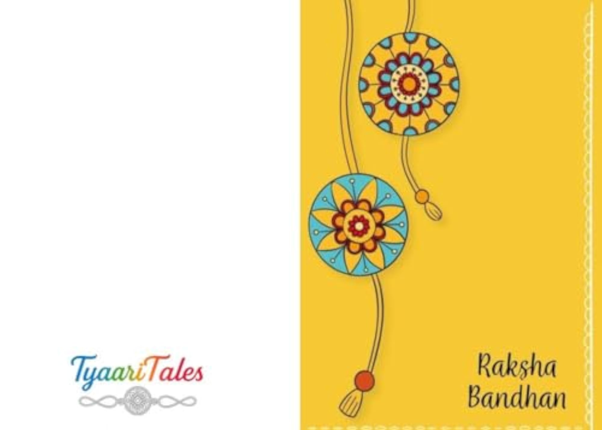 Silver Designer Ganesha Rakhi for Brother