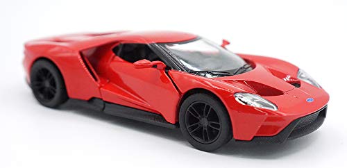 Modelo Die Cast Ford GT 2017 Escala 1:38 Rojo miniatura 1