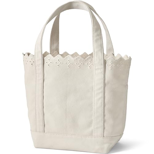 Bolso Tote Abierto de Lona Lands’ End miniatura 3