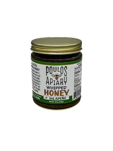 Miel Batida con Jalapeño Poulos Apiary 12 oz miniatura 1