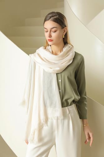 Wander Agio Pashmina Shawl Party Wraps Evening Dress Bridesmaid Long Cotton Scarves for Wedding4