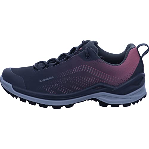 LOWA W Zirrox GTX Lo Grau - Gore-Tex Wasserdichter sportlicher Damen Gore-Tex Multifunktionsschuh, Größe EU 37.5 - FA