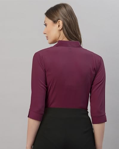 Image of Women's Poly Viscose Regular Fit Shirt, Casual and Formal Wear