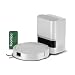 iRobot Roomba® 115 Combo Saug- und Wischroboter + AutoEmpty™ Dock, 15k Pa Saugleistung, Bürsten und Wischpad reichen, Navigation mit Clearview™ LiDAR, Weiß