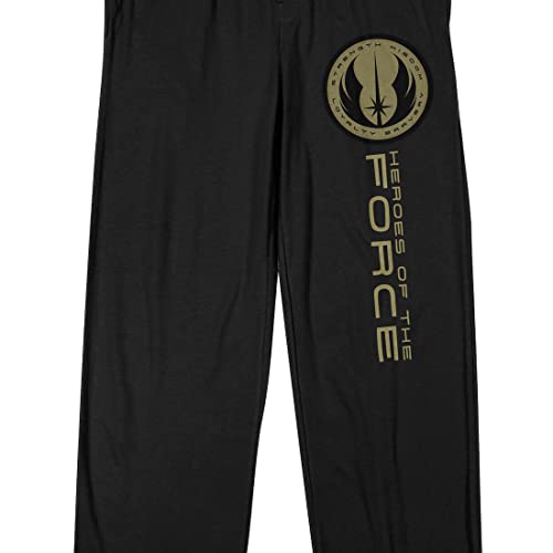 Star Wars The Heroes Force Men's Black Sleep Pajama Pants2