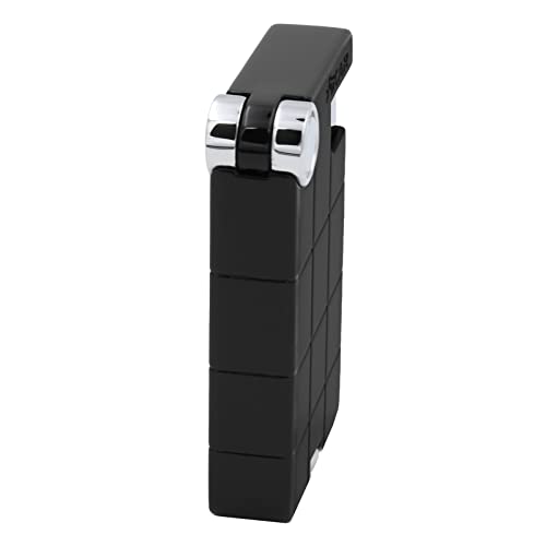 Encendedor Xikar EX Llama Única a Prueba de Viento Negro miniatura 6