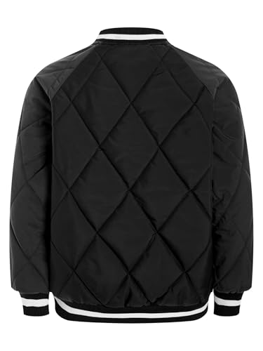 Kids Boys Girls Outdoor Camping Skateboarding Sweatshirt Long Sleeve Zip Up Baseball Jacket Coat Outerwear4