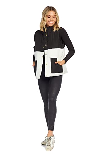 Mud Pie Gage Colorblock Womens Puffer Vest4