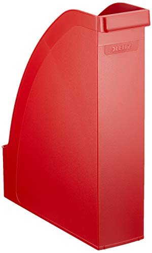 Porte-revues Leitz Plus rouge pour trier les dossiers à la maison