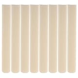 SOLUSTRE 8 Stück Teiliges Runde Schaumstoffstreifen für Schmuckkästen Weiche Polsterung zur Schmuckbox-trennung Flexible Organizer-einsätze für Schmuckschubladen und Ringboxen