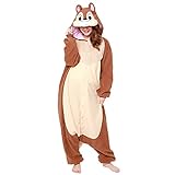 サザック フリース 大人用 着ぐるみ Disney ディズニー チップとデール [チップ]